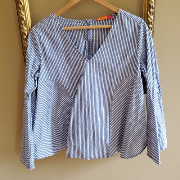 Ava Bell Sleeve Top Sz M - Picture 5 of 9